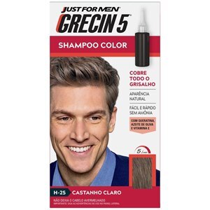 Shampoo Color Grecin 5 Castanho Claro