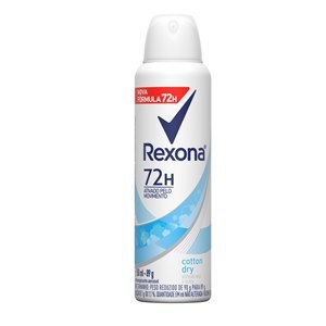 Desodorante Antitranspirante Aerosol Rexona Feminino Cotton Dry 150Ml
