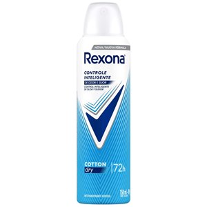Desodorante Antitranspirante Aerossol Rexona Cotton Dry Feminino 150ml
