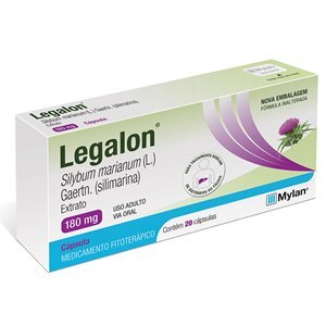 Legalon 180Mg 20 Cápsulas