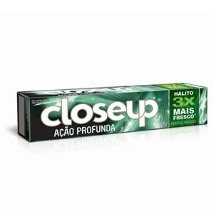 Creme Dental Closeup Ação Profunda Menthol Paradise 90G