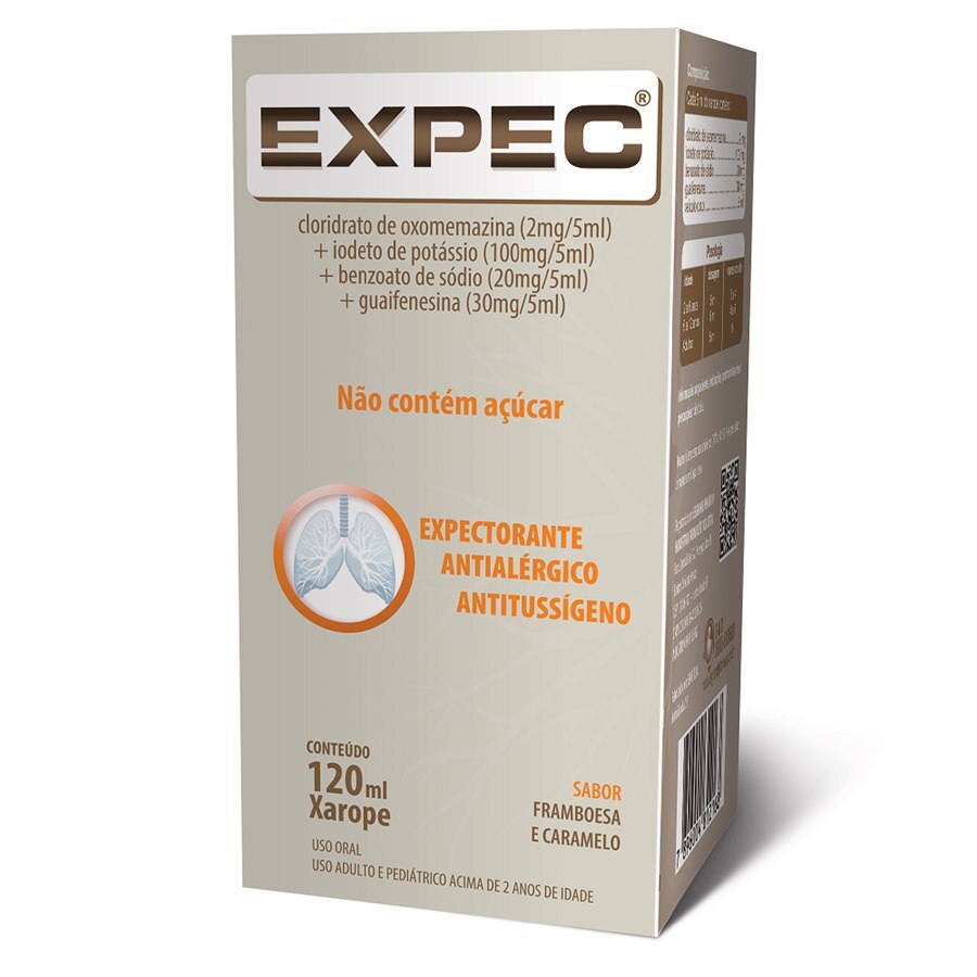 Expec Xarope 120ml com menor preço