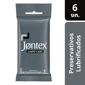PRESERVATIVO JONTEX LUBRIFICADO 6 UNIDADES