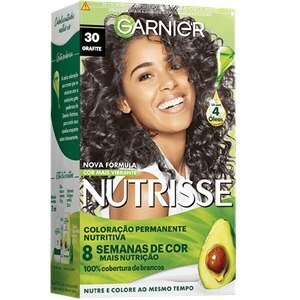 Tinta De Cabelo Permanente Nutrisse Creme - 30 Grafite
