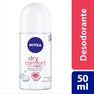 Desodorante Antitraspirante Roll-On Nivea Dry Comfort 72H 50Ml
