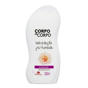 Loção Hidratante Corporal Davene Corpo A Corpo Envolvente Com 200Ml
