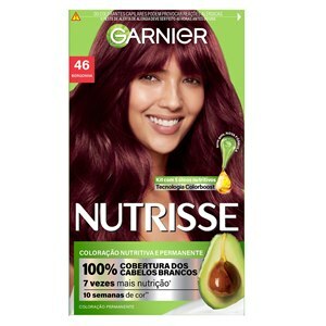 Tintura Nutrisse Creme Castanho Vermelho Borgonha Nº 46