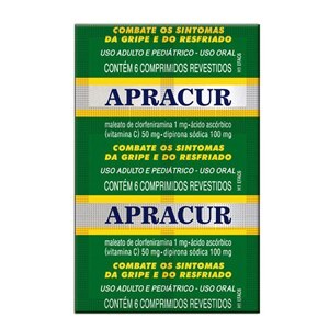 Apracur 6 Comprimidos