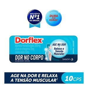 ANALGÉSICO DORFLEX 10 COMPRIMIDOS 