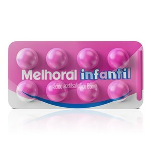 Melhoral Infantil 8 Comprimidos 