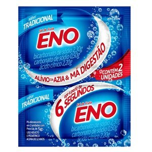 Sal De Fruta Eno Tradicional 2 Envelopes De 5G 