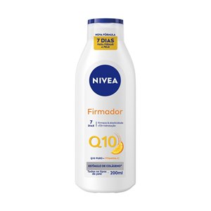Loção Hidratante Corporal Nivea Firmador Q10 Com Vitamina C Todos Os Tipos De Pele 200Ml