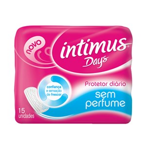 Protetor Diário Intimus Days Sem Abas 15 Unidades