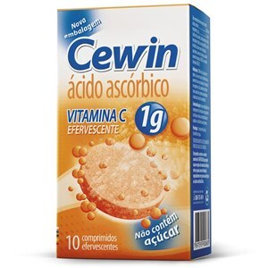Vitamina C - Cewin 1G 10 Comprimidos Efervescentes 