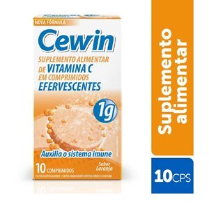 VITAMINA C - CEWIN 1G 10 COMPRIMIDOS EFERVESCENTES 