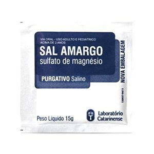 SAL AMARGO PURIFICADO CATARINENSE 15G