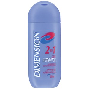 Shampoo Dimension 2 Em 1 Para Cabelos Secos 200Ml