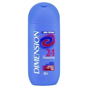 Shampoo Dimension 2 Em 1 Para Cabelos Secos 200Ml