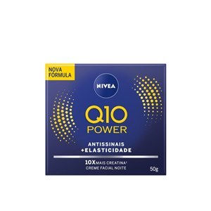 Creme Facial Antissinais Noite Nivea Q10 Plus 50Ml
