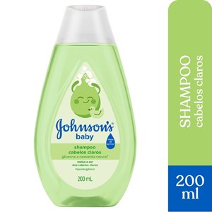 Shampoo Johnson's Baby Cabelos Claros 200ml