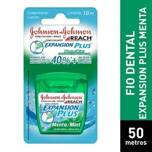 Fio Dental Johnson's Reach Essencial Menta 50 Metros