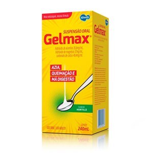 GELMAX SABOR HORTELÃ SUSPENSÃO 240ML