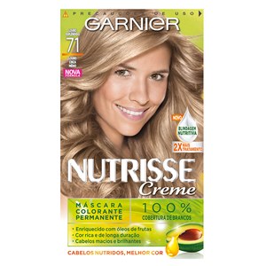 Tinta De Cabelo Permanente Nutrisse Creme - 71 Louro Esplêndido