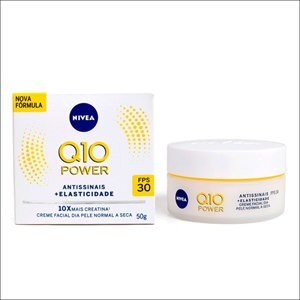 Creme Facial Antissinais Dia Nivea Q10 Plus Pele Normal A Seca Fps30 50Ml