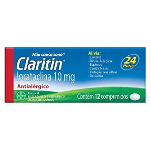 Claritin 10Mg 12 Comprimidos