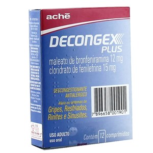 Decongex Plus 12 Comprimidos