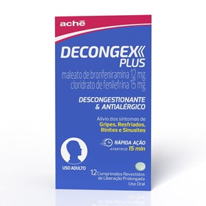 Decongex Plus 12 Comprimidos