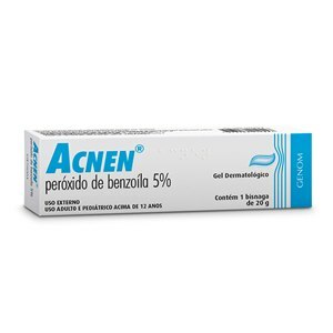 PERÓXIDO BENZOÍLA - ACNEN 5% GEL 20G