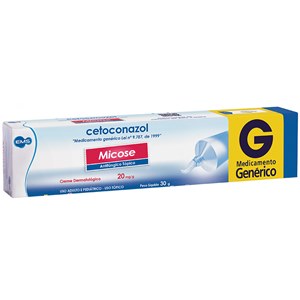 Cetoconazol Creme 30G - Ems - Genérico (Nizoral)