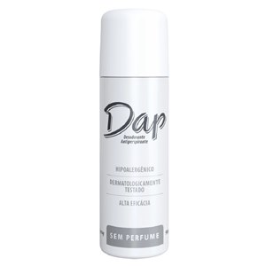 Desodorante Antitranspirante Spray Dap Sem Perfume 90 Ml