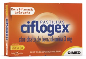 Ciflogex Laranja 12 Pastilhas