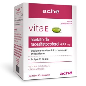 VITAMINA E - VITA E 400MG 30 CÁPSULAS