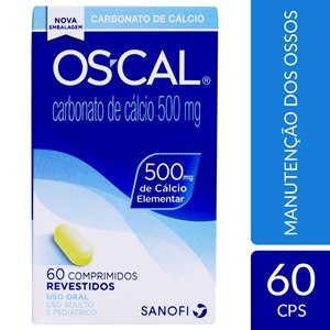 CÁLCIO OSCAL 500MG 60 COMPRIMIDOS