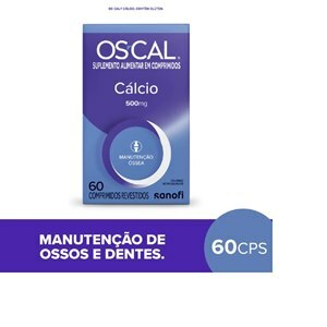 CÁLCIO OSCAL 500MG 60 COMPRIMIDOS