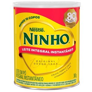 LEITE EM PÓ NINHO FORTI+ INTEGRAL INSTANTÂNEO 380G