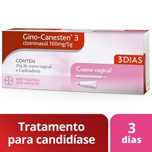 GINO-CANESTEN 2% CREME VAGINAL 20G + 3 APLICADORES