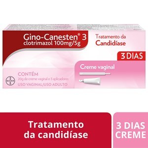 GINO-CANESTEN 2% CREME VAGINAL 20G + 3 APLICADORES