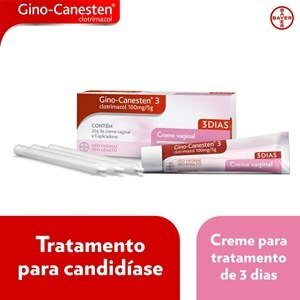 GINO-CANESTEN 2% CREME VAGINAL 20G + 3 APLICADORES