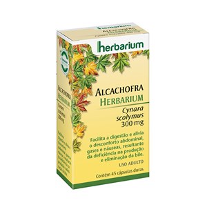 Alcachofra Herbarium 300Mg 45 Cápsulas