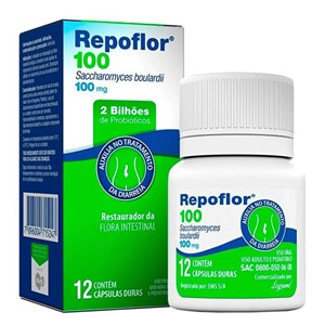 Repoflor 100 Mg 12 Cápsulas