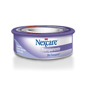Fita Nexcare Transparente Transpore 12Mm X 4,5M