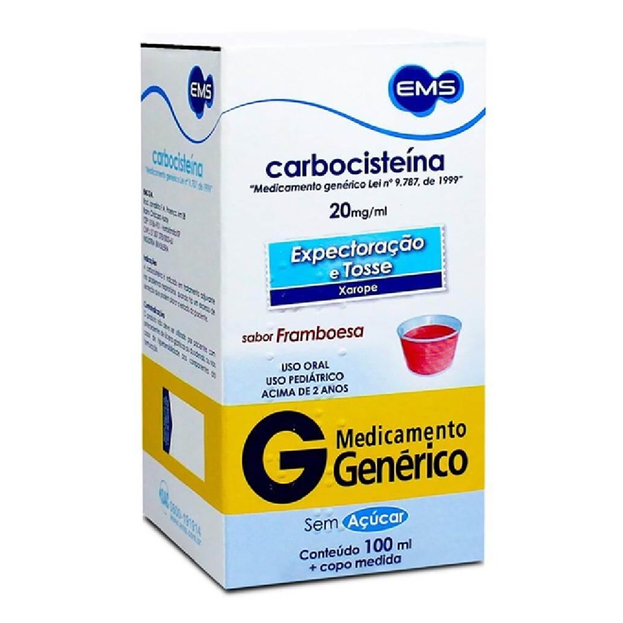 Carbocisteina Xarope Infantil 100Ml