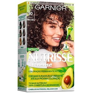 Tinta De Cabelo Permanente Nutrisse Creme - 50 Amêndoa