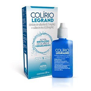 NAFAZOLINA+ZINCO COLÍRIO LEGRAND 20ML