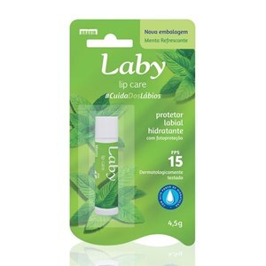 Protetor Solar Labial Laby Fps15 Menta