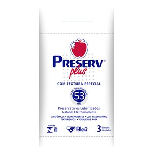Preservativo Preserv Plus 3 Unidades